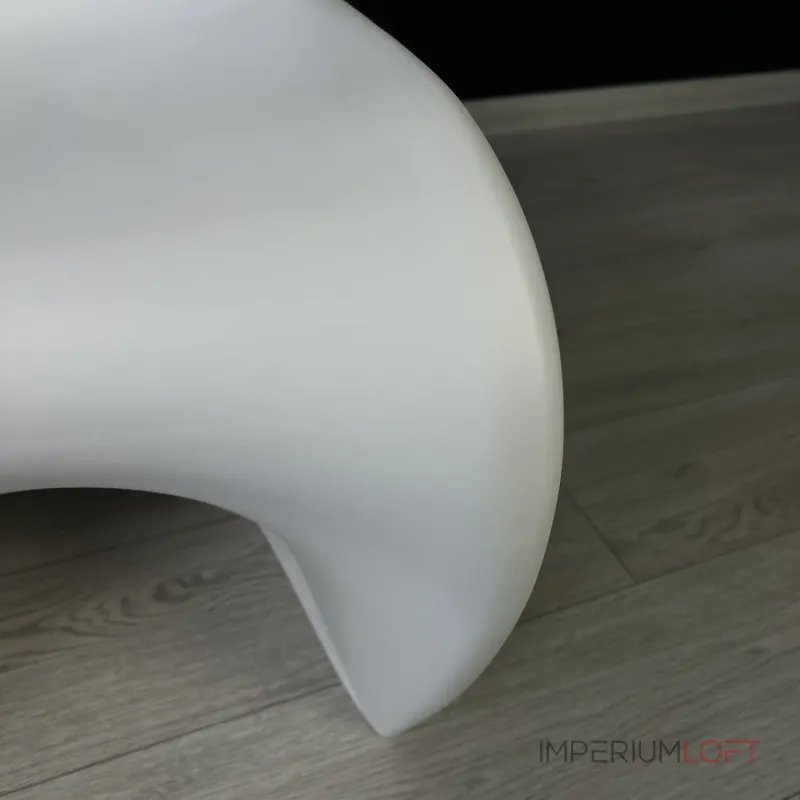 Стул Panton White изогнутой формы от LaLume Стул Panton White изогнутой формы от LaLume