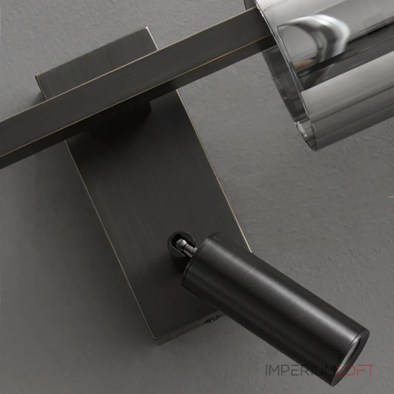 Бра SIMER WALL В Black Right от ImperiumLoft