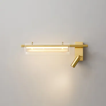 Бра SIMER WALL В Brass Left