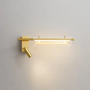 Бра SIMER WALL В Brass Right