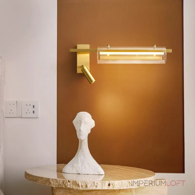 Бра SIMER WALL В Black Right от ImperiumLoft