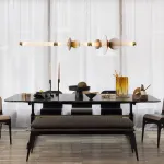 Подвесной светильник Luna by Gabriel Scott horizontal A L1450 от ImperiumLoft