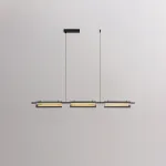 Серия реечных светильников с LED-источниками света внутри цилиндрических плафонов SIMER LONG L126 Black от ImperiumLoft