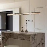 Серия реечных светильников с LED-источниками света внутри цилиндрических плафонов SIMER LONG L168 Black от ImperiumLoft