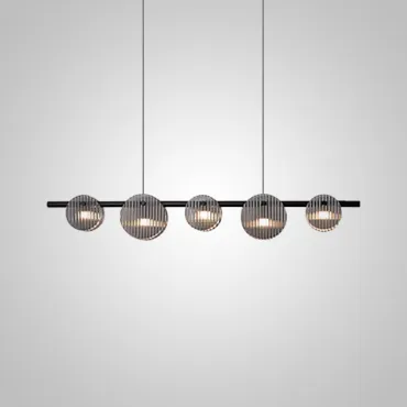 Реечный, рядный светильник RUTGER LONG L110 Black