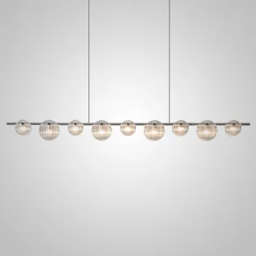 Реечный, рядный светильник RUTGER LONG L170 Chrome