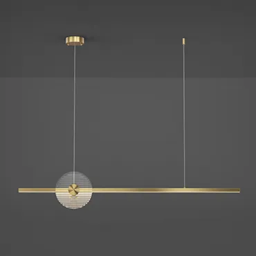 Реечный, рядный светильник ZVI L160 Brass