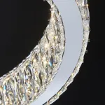 Светодиодный удлиненный овальный светильник с рассеивателями из хрусталя SYLVEST LONG L100 от ImperiumLoft