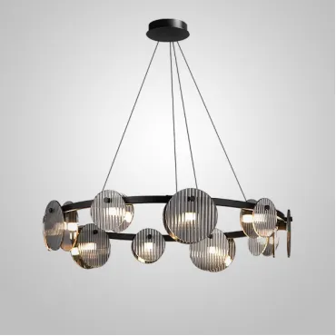 Подвесная люстра RUTGER R D80 Black