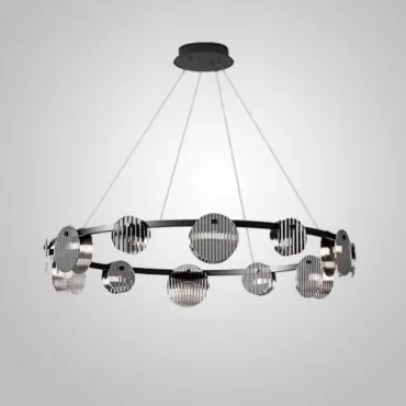 Подвесная люстра RUTGER R D100 Black