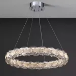 Серия светодиодных кольцевых люстр с рассеивателями из хрусталя ERHARD D60 от ImperiumLoft