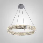 Серия светодиодных кольцевых люстр с рассеивателями из хрусталя SYLVEST D50 от ImperiumLoft