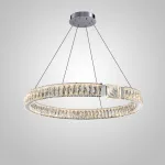 Серия светодиодных кольцевых люстр с рассеивателями из хрусталя SYLVEST D80 от ImperiumLoft
