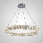 Серия светодиодных кольцевых люстр с рассеивателями из хрусталя SYLVEST D100 от ImperiumLoft