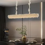 Серия подвесных светодиодных люстр с декором из хрустальных элементов PERSY CH А D80 от ImperiumLoft