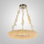 Серия подвесных светодиодных люстр с декором из хрустальных элементов PERSY CH А D66 от ImperiumLoft