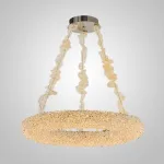 Серия подвесных светодиодных люстр с декором из хрустальных элементов PERSY CH А D80 от ImperiumLoft