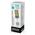 Лампа светодиодная Gauss Elementary G4 5Вт 4100K 18025 от ImperiumLoft