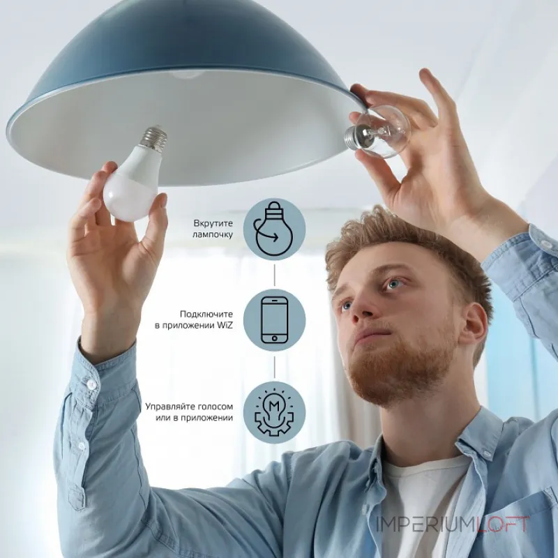 Лампа светодиодная Gauss Smart Home 1190112 от ImperiumLoft Лампа светодиодная Gauss Smart Home 1190112 от ImperiumLoft