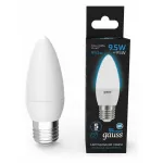 Лампа светодиодная Gauss Свеча E27 9.5Вт 6500K 103102310 от ImperiumLoft