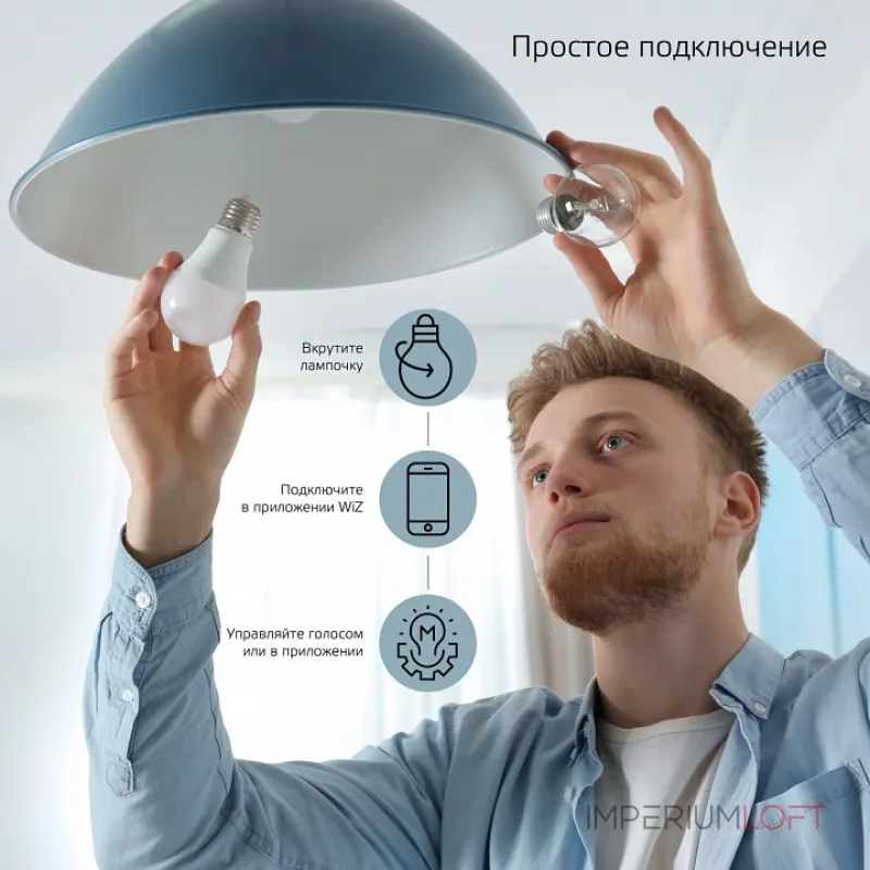 Лампа светодиодная Gauss Smart Home 1130112 от ImperiumLoft Лампа светодиодная Gauss Smart Home 1130112 от ImperiumLoft