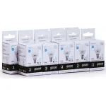 Лампа светодиодная Gauss LED Elementary Globe E14 6Вт 4100K 53126 Цвет арматуры белый Цвет плафонов белый от ImperiumLoft