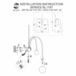 Бра ST-Luce Vive SL1187.201.03 от ImperiumLoft