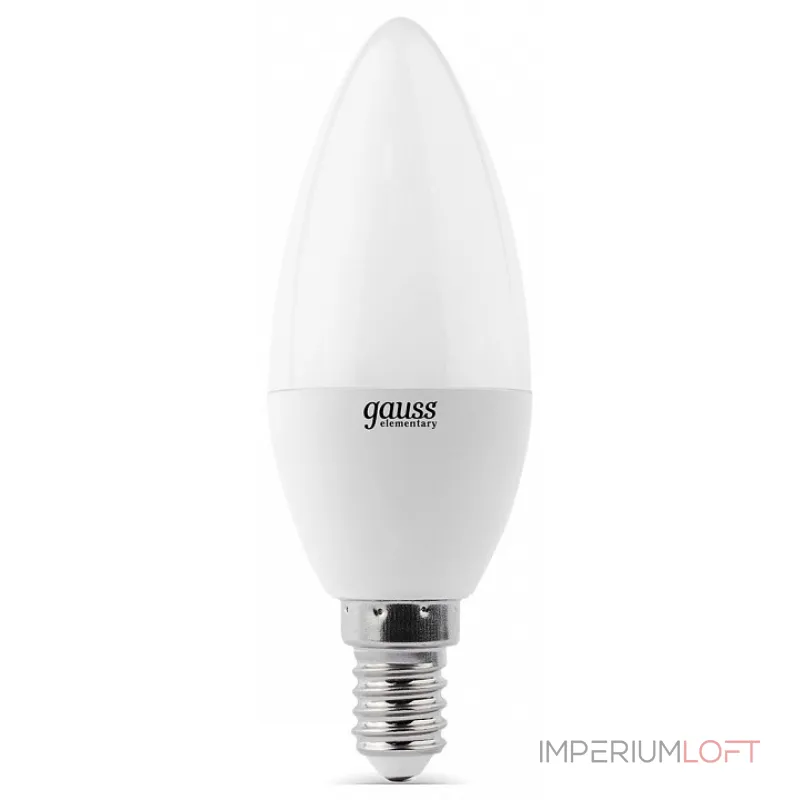 Лампа светодиодная Gauss 331 E14 6Вт 6500K 33136 от ImperiumLoft Лампа светодиодная Gauss 331 E14 6Вт 6500K 33136 от ImperiumLoft