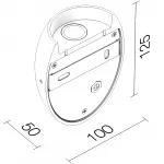 Светодиодное бра Ledron WWF1106 White от ImperiumLoft
