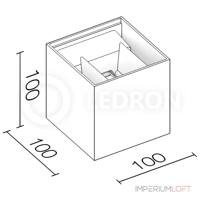 Светодиодное бра Ledron BCS-WL2027 Black от ImperiumLoft Светодиодное бра Ledron BCS-WL2027 Black от ImperiumLoft