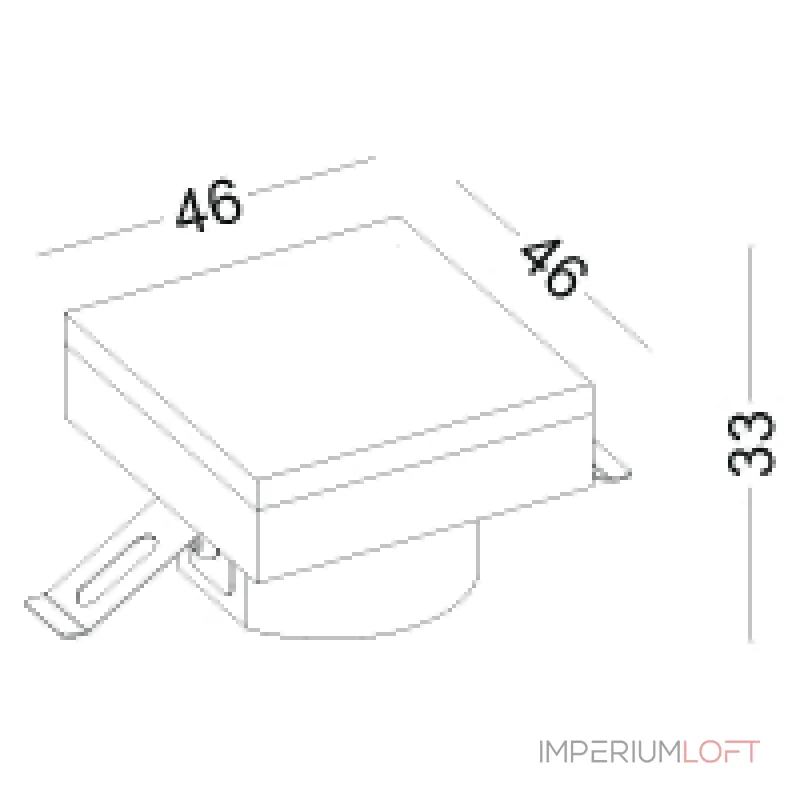 Светодиодный встраиваемый светильник LeDron LSL008A-Alu от ImperiumLoft Светодиодный встраиваемый светильник LeDron LSL008A-Alu от ImperiumLoft