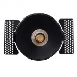 Встраиваемый светильник под шпаклевку LeDron STRONG Black от ImperiumLoft