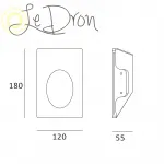 Гипсовый встраиваемый светильник MW9431 от ImperiumLoft