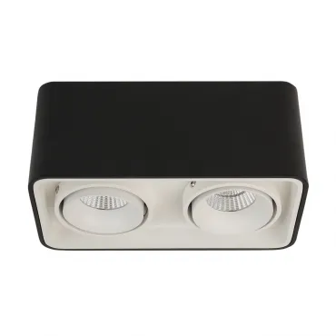 Накладной поворотный светодиодный светильник Ledron TUBING 2 Black-White