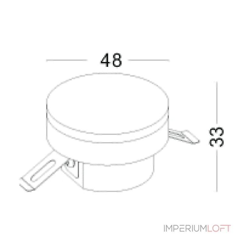 Светодиодный встраиваемый светильник Ledron LSL009A-Black от ImperiumLoft Светодиодный встраиваемый светильник Ledron LSL009A-Black от ImperiumLoft