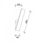 Светодиодное бра Ledron LD12260/6W White от ImperiumLoft