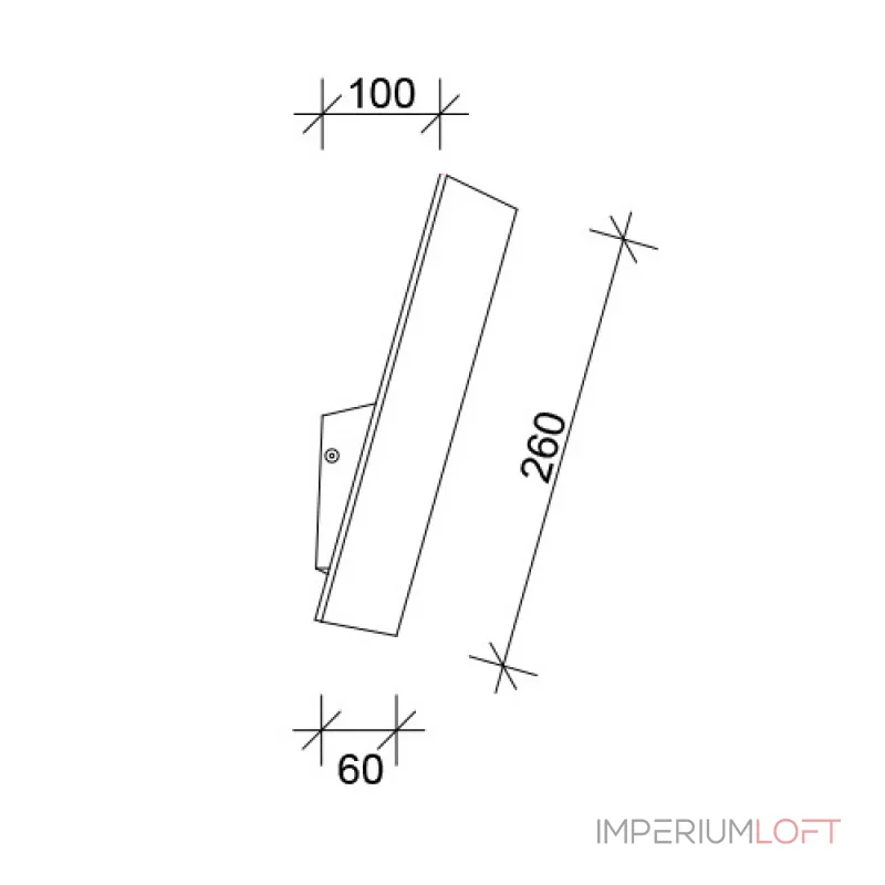 Светодиодное бра Ledron LD12260/6W White от ImperiumLoft Светодиодное бра Ledron LD12260/6W White от ImperiumLoft