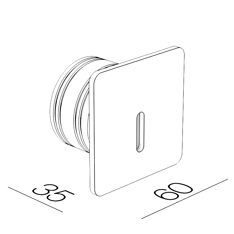 Светодиодный светильник LeDron для ступеней S712 White от ImperiumLoft Светодиодный светильник LeDron для ступеней S712 White от ImperiumLoft