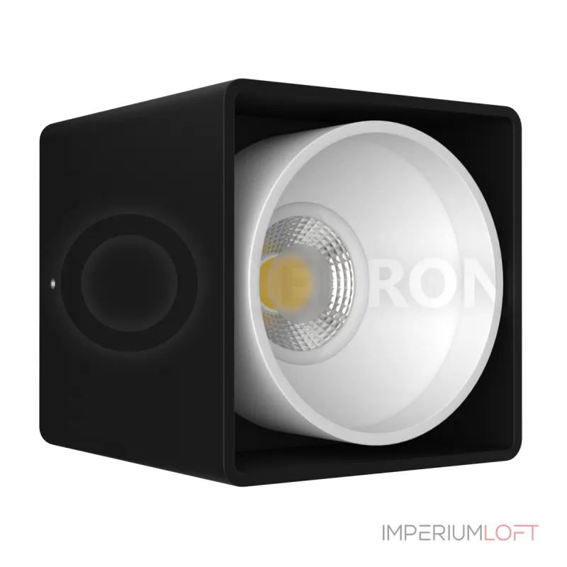 Накладной светильник Ledron KEA ED GU10 Black-White от ImperiumLoft