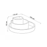 Светодиодный светильник бра LeDron Soft от ImperiumLoft