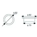 Светильник встраиваемый поворотный LeDron AO1501005 white от ImperiumLoft