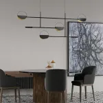 Подвесная люстра LIGHTERA Urmia LE113L-130B WIFI от ImperiumLoft