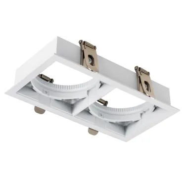 Рамка двойная квадратная встраиваемая для светодиодных модулей 0750xx Lightstar STELLA 075226