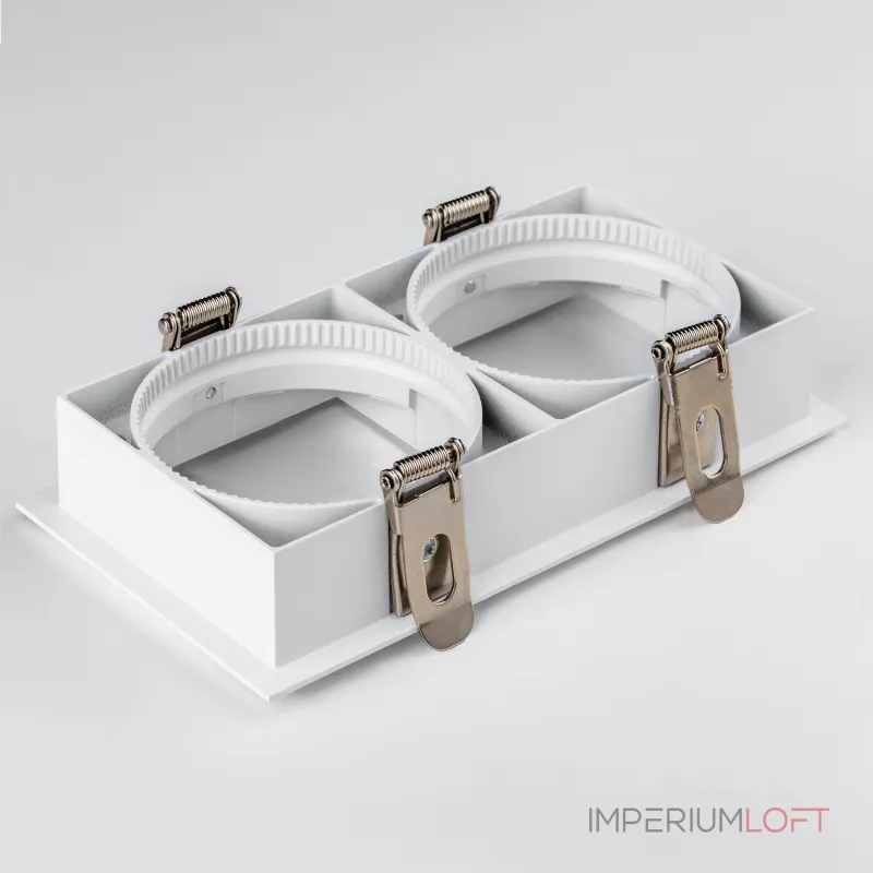 Рамка двойная квадратная встраиваемая для светодиодных модулей 0750xx Lightstar STELLA 075226 от ImperiumLoft