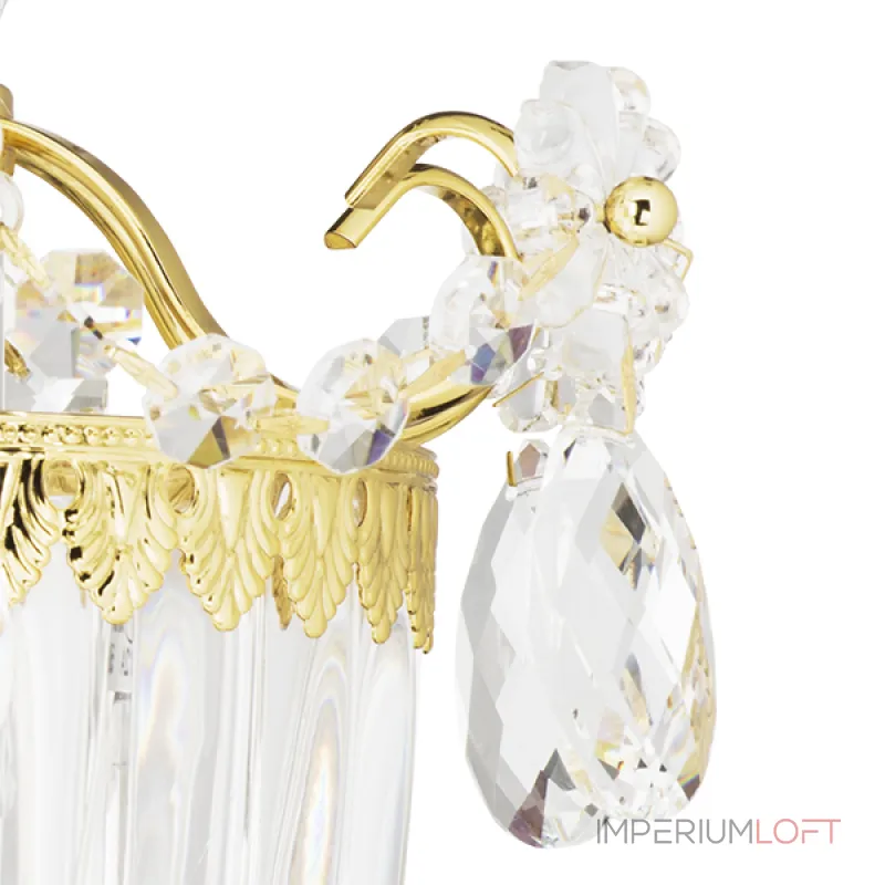 Бра Osgona Schon 790612 Цвет арматуры золото Цвет плафонов прозрачный от ImperiumLoft Бра Osgona Schon 790612 Цвет арматуры золото Цвет плафонов прозрачный от ImperiumLoft