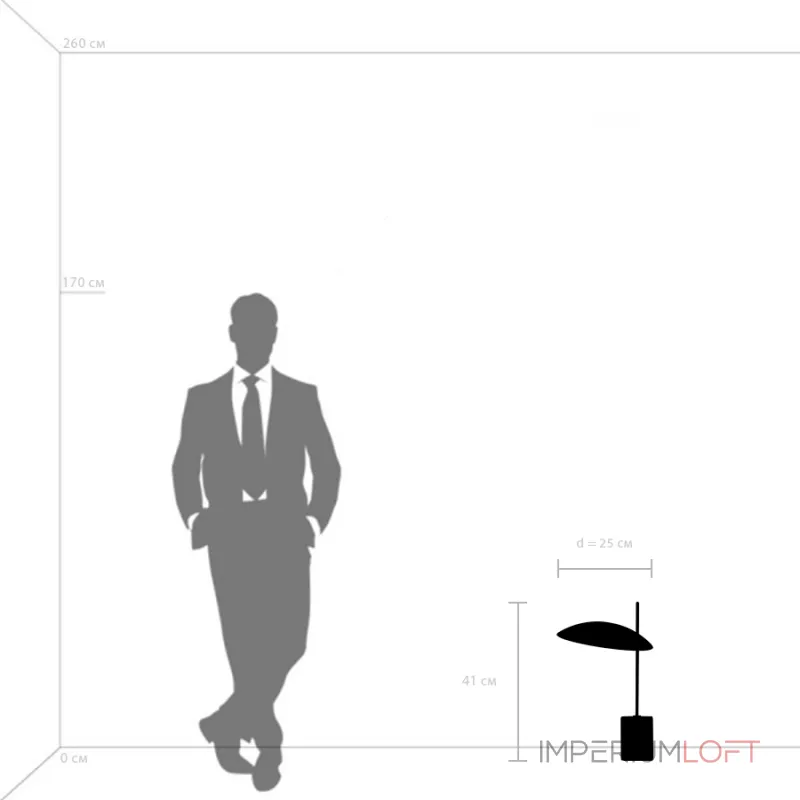 Настольная лампа Marmara Lightstar 801916 от ImperiumLoft