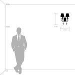 Бра Osgona Ricerco 693624 Цвет арматуры хром Цвет плафонов кремовый от ImperiumLoft