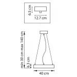 Подвесная люстра Saturno Lightstar 748013