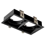 Рамка двойная квадратная встраиваемая для светодиодных модулей 0750хх Lightstar STELLA 075227 от ImperiumLoft