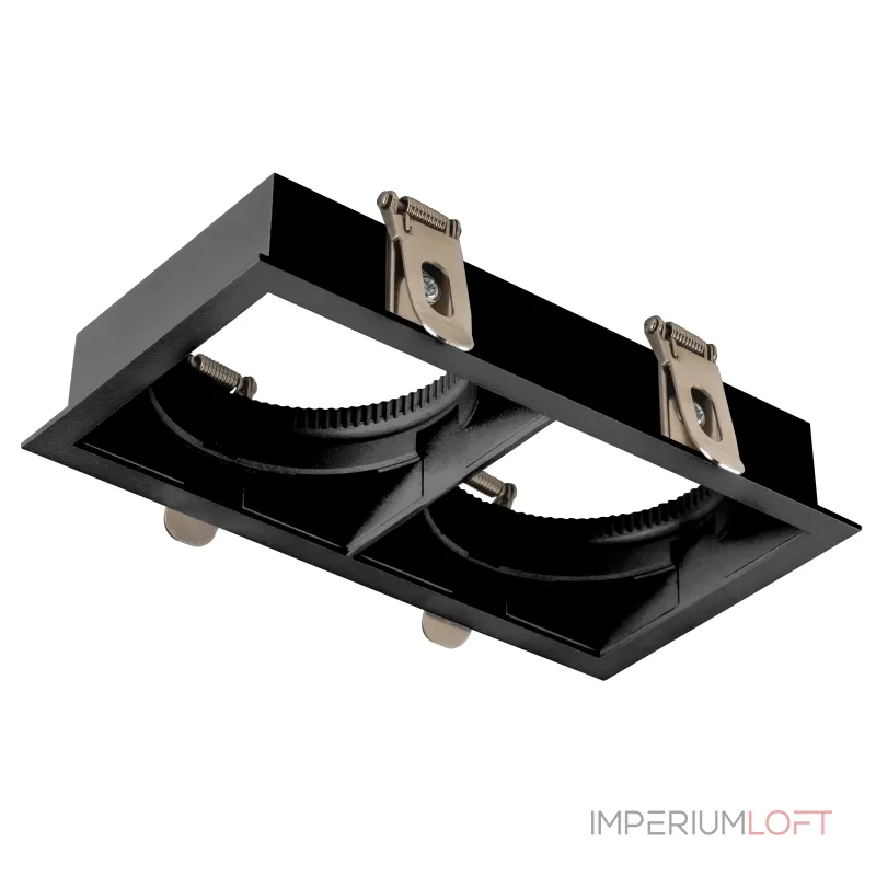 Рамка двойная квадратная встраиваемая для светодиодных модулей 0750хх Lightstar STELLA 075227 от ImperiumLoft